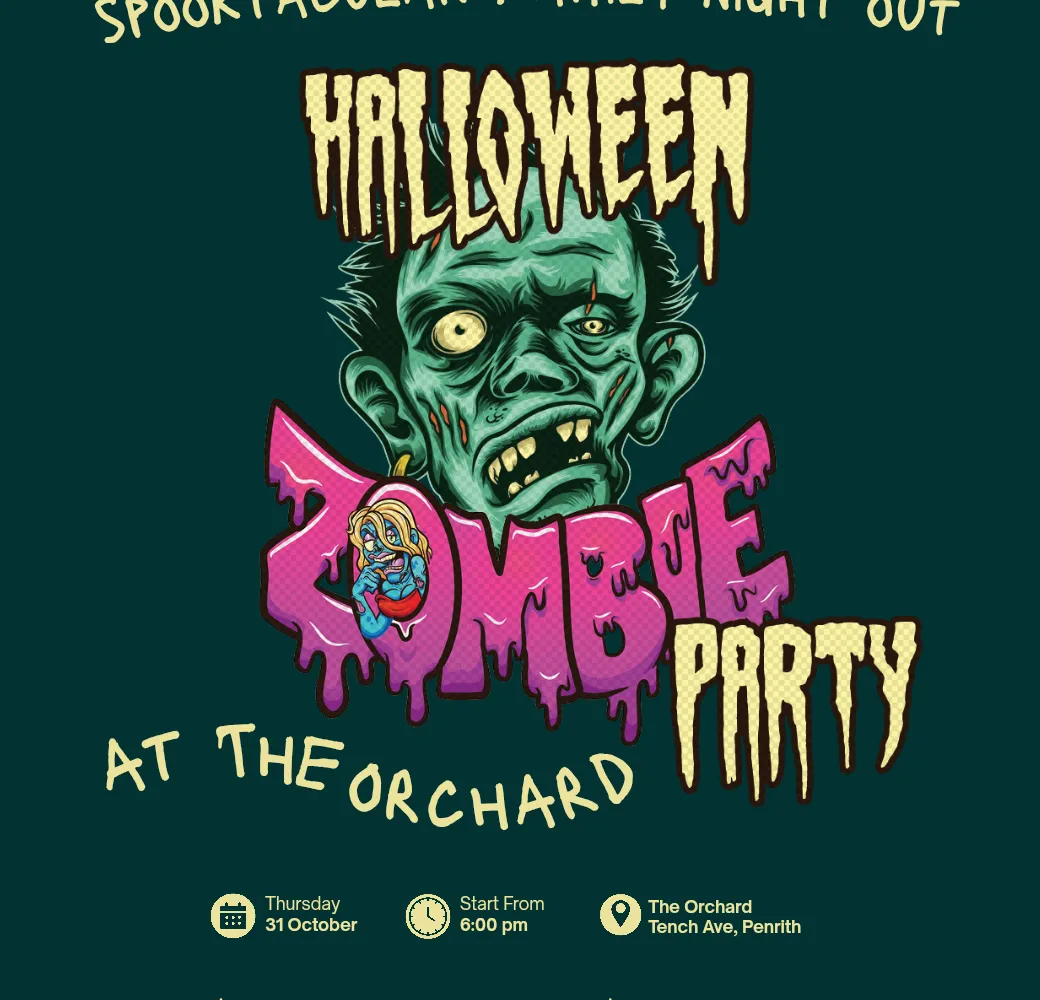 Halloween market stalls