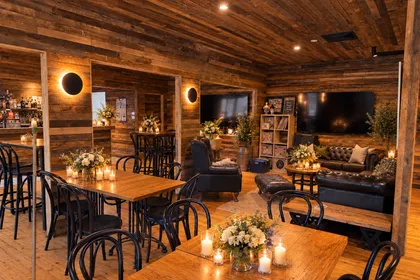 Inside The Farmhouse, home of Taproom on Tench, at The Orchard Penrith
