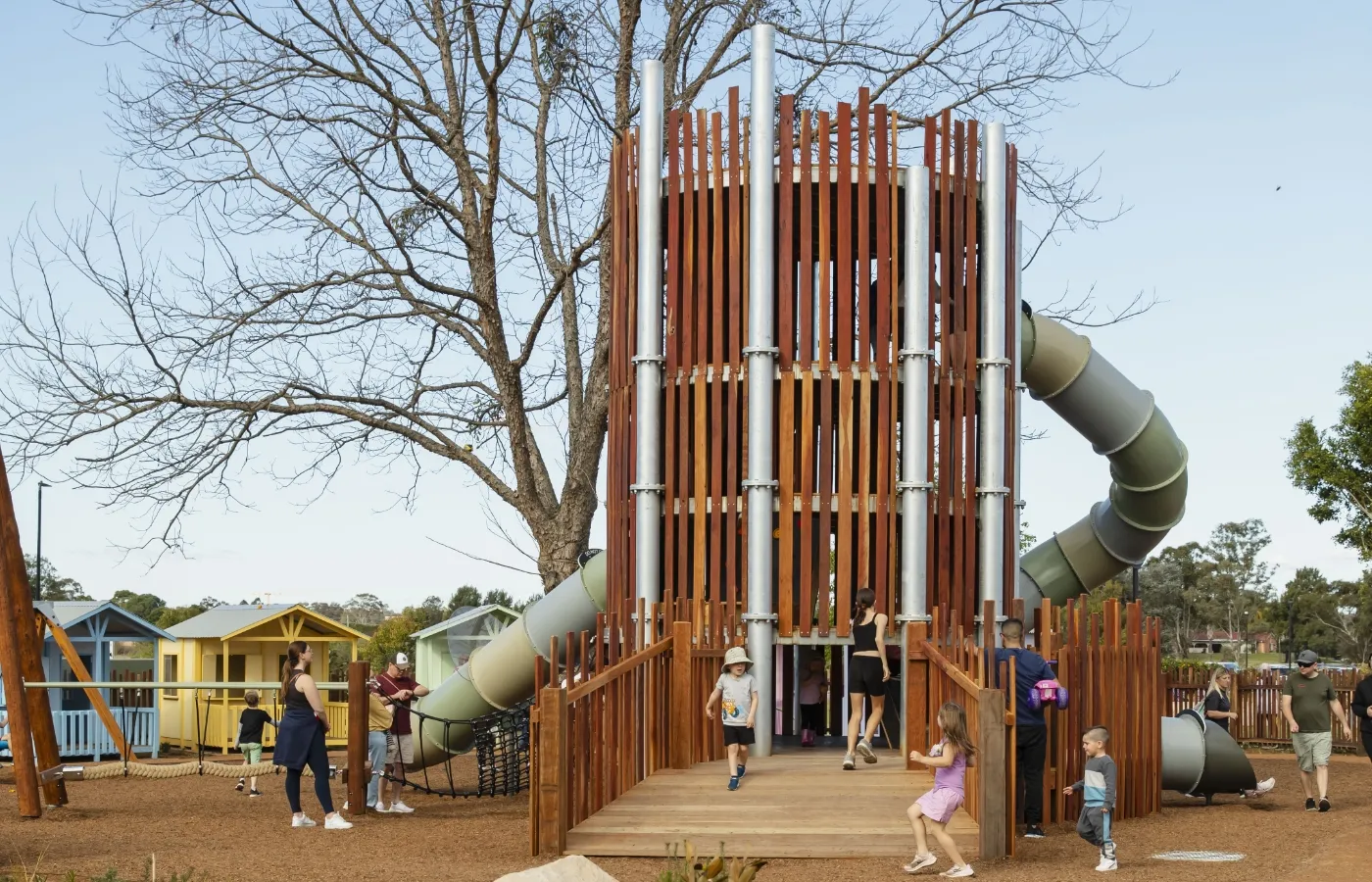 The Orchard playground and lawns