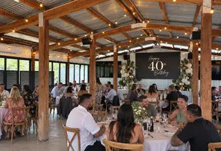 Long table set